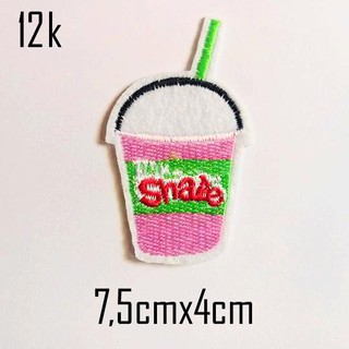Sticker vải - patch ủi đồ ăn cute
