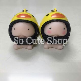 Móc khóa couple ciu vịt
