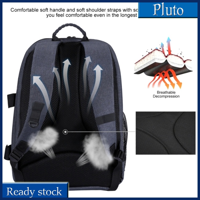 Mới Ba Lô PULUZ Chống Nước Chống Sốc Cho Máy Ảnh DSLR SLR