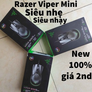 CHÍNH HÃNG BH 12 tháng - Chuột có dây gaming Razer Viper Mini có led RGB fullbox cực chất hơn cả Logitech g102, fuhlen thumbnail