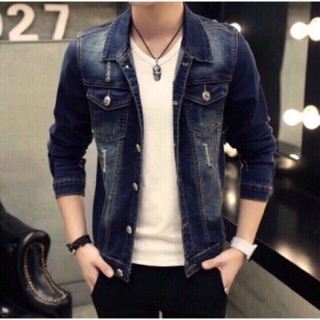 Áo khoác Jean nam cao cấp