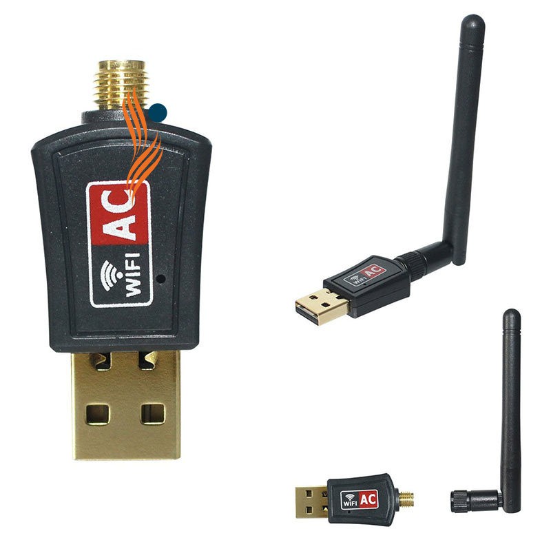 Bộ phát WiFi 2 băng tần kép 600 Mbps 2.4G / 5G / 5.8G kèm ăng ten thu sóng wifi 802.11AC | BigBuy360 - bigbuy360.vn