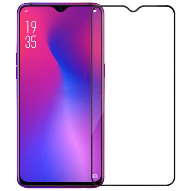 Kính cường lực 9D full màn hình. OPPO F7 youth