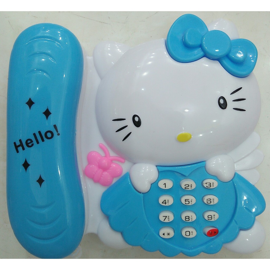 Đồ chơi điện thoại Hello Kitty Pin Nhạc