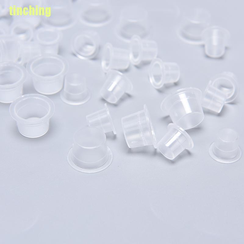 Bộ 100 Cốc Nhựa Đựng Mực Xăm Sử Dụng 1 Lần