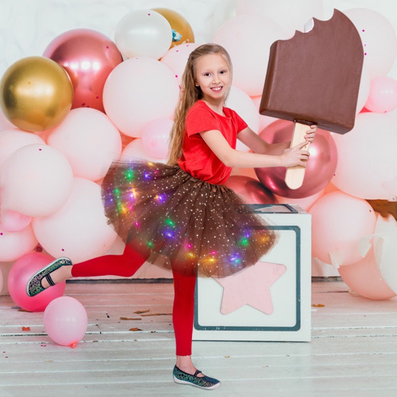 Đầm Xòe Đính Kim Sa Lấp Lánh Xinh Xắn Cho Bé Gái akku