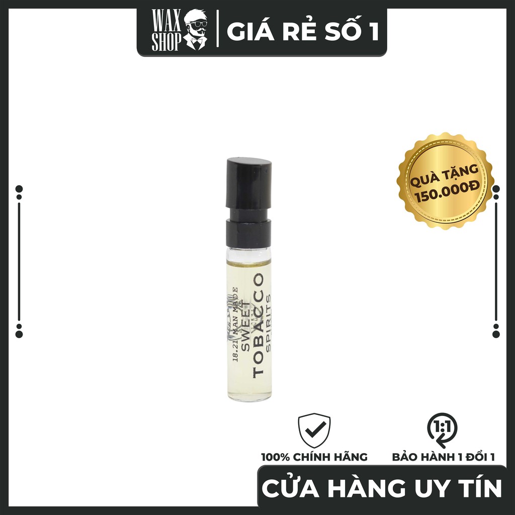 Nước hoa 1821 Man Made Sweet Tobacco Spirits 5ml