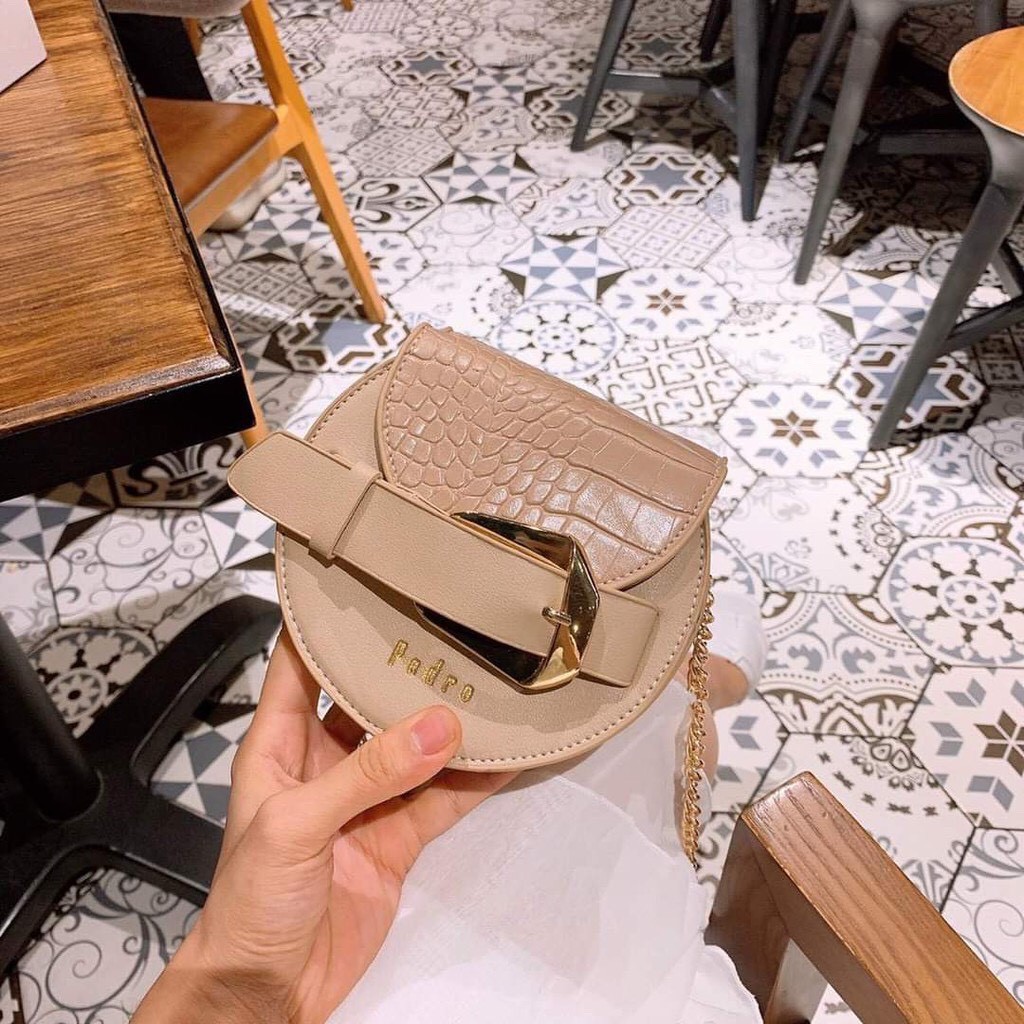 Túi Đeo Chéo Tròn Mini -Túi Tròn Bán Nguyệt Thời Trang Siêu Xinh TX402