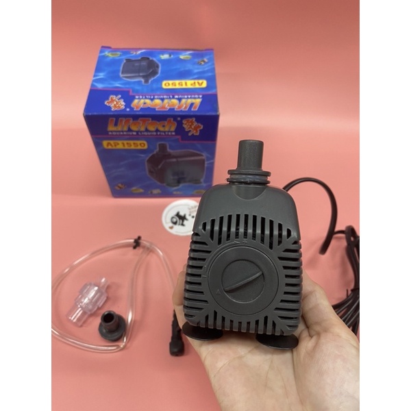Máy bơm nước hồ cá dạng nằm Lifetech AP 1550 - Bơm chìm bể cá Ap1550