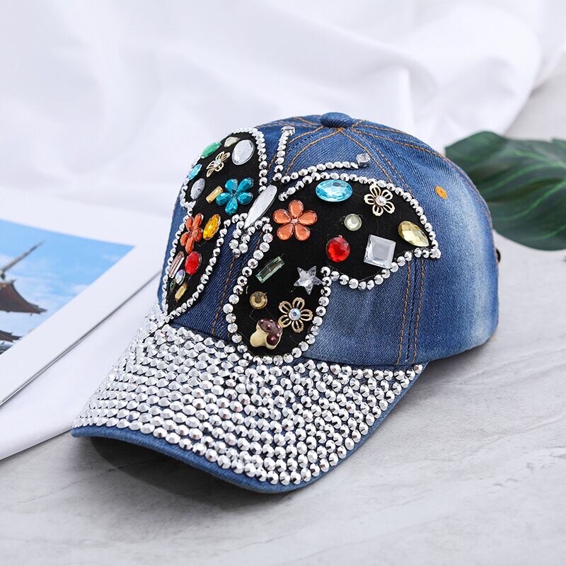 Nón đính đá sành điệu