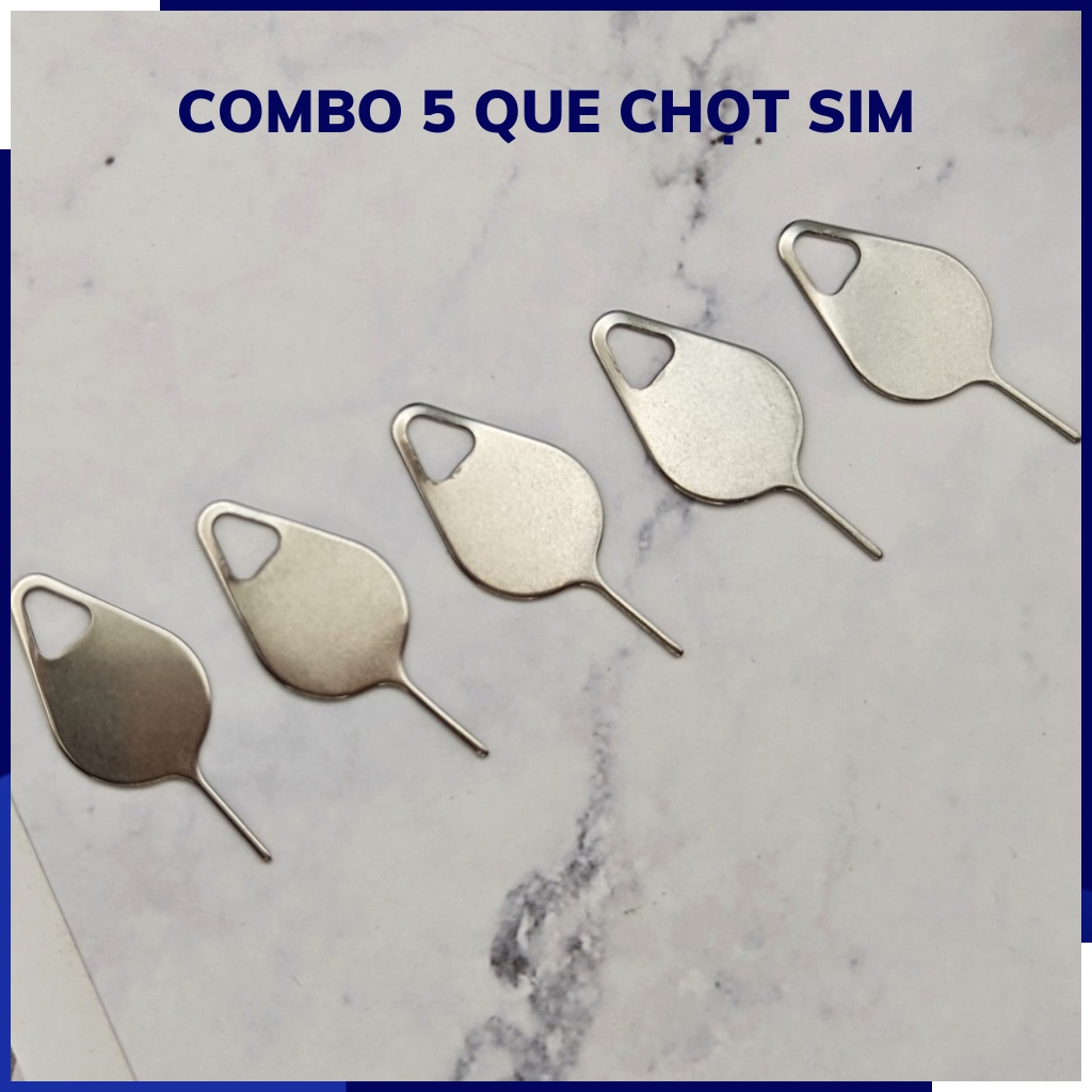 Que chọt sim kim loại dành cho tất cả dòng điện thoại iphone,samsung, vivo, oppo, oneplus, pixel, xiaomi huỳnh tân store
