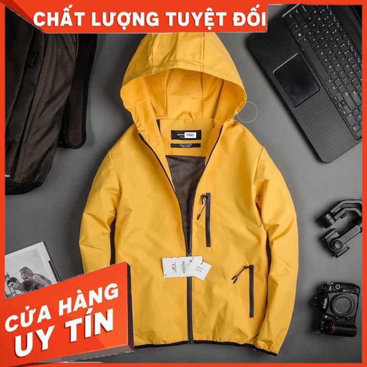 Áo khoác dù 2 lớp trong lót lưới zara dư xịn cực đẹp