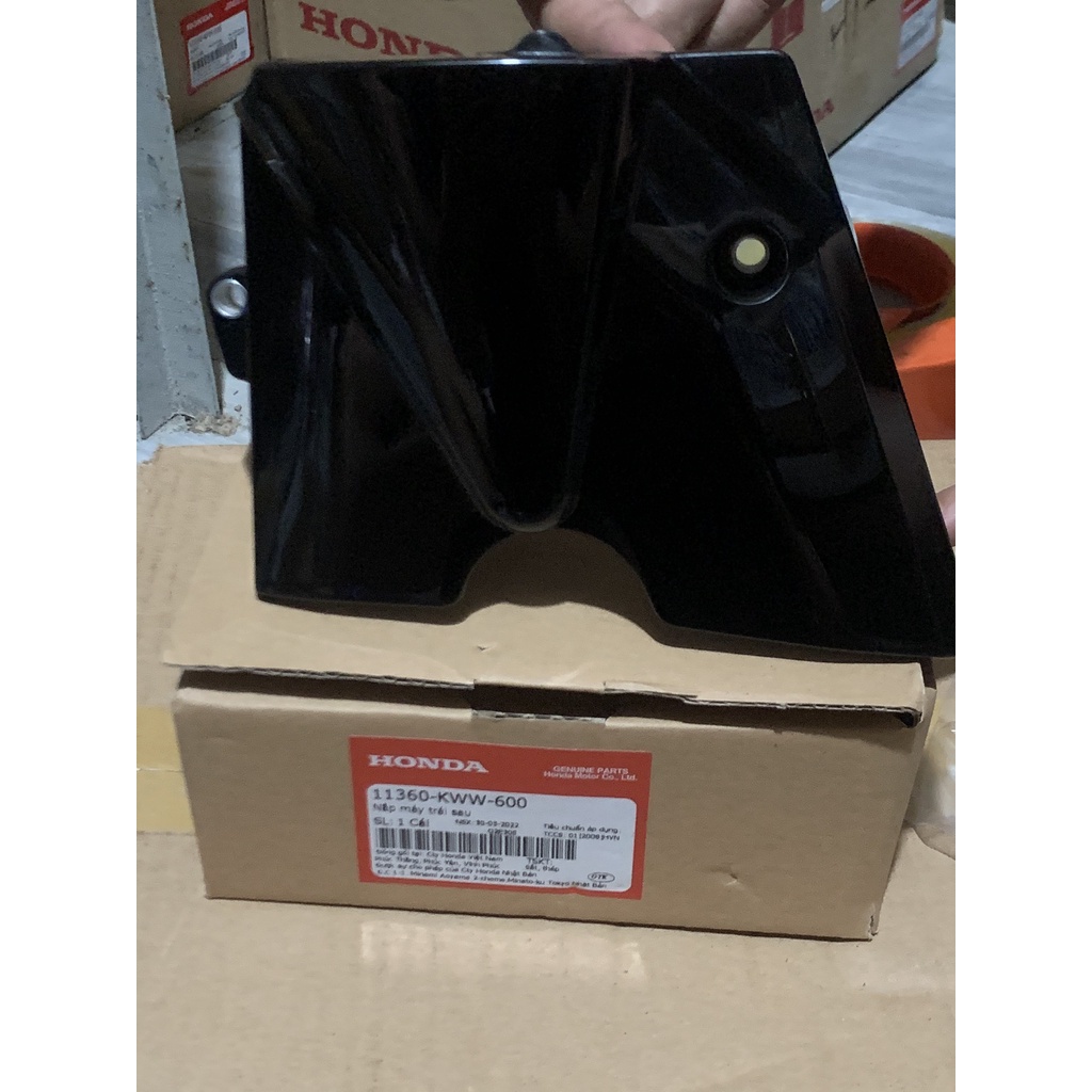 Mang cá RSX110 màu đen. Hàng chính hãng Honda. Mã SP 11360KWW600..