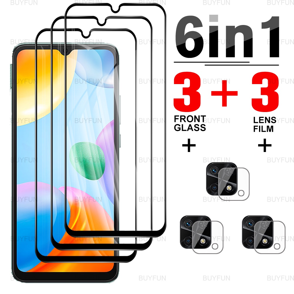 Kính Cường Lực Bảo Vệ Camera 6 Trong 1 Cho Xiaomi Poco C40 Redmi 10C 10 6.71 Inch Redmi10c