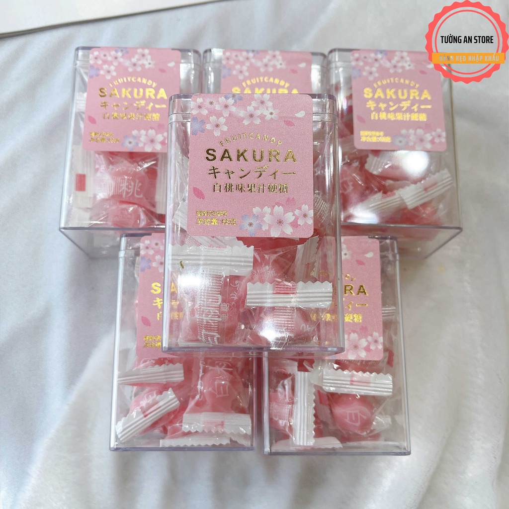 [TỔNG KHO GIÁ SỈ] Kẹo Fruitcandy Sakura 68g ( ảnh thật shop tự chụp tại kho)