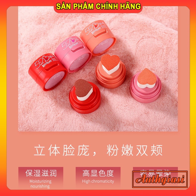 Phấn má Xixi 520 Blusher Cushion dạng kem phấn nước | BigBuy360 - bigbuy360.vn