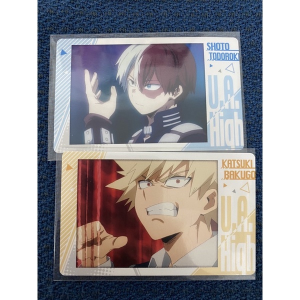 Combo card Shoto/ Bakugou