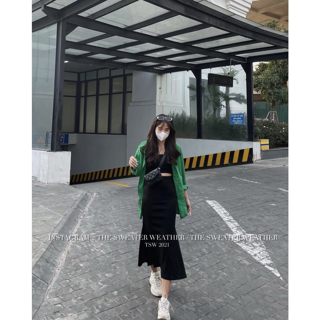 [HÀNG HOT, TẶNG KÈM CỘT TÓC HOA CÚC] CHÂN VÁY ĐUÔI CÁ VẢI TUYẾT MƯA MIX ÁO GÌ CŨNG XINH, ĐI CHƠI ĐI BIỂN SỐNG ẢO CỰC CHẤ