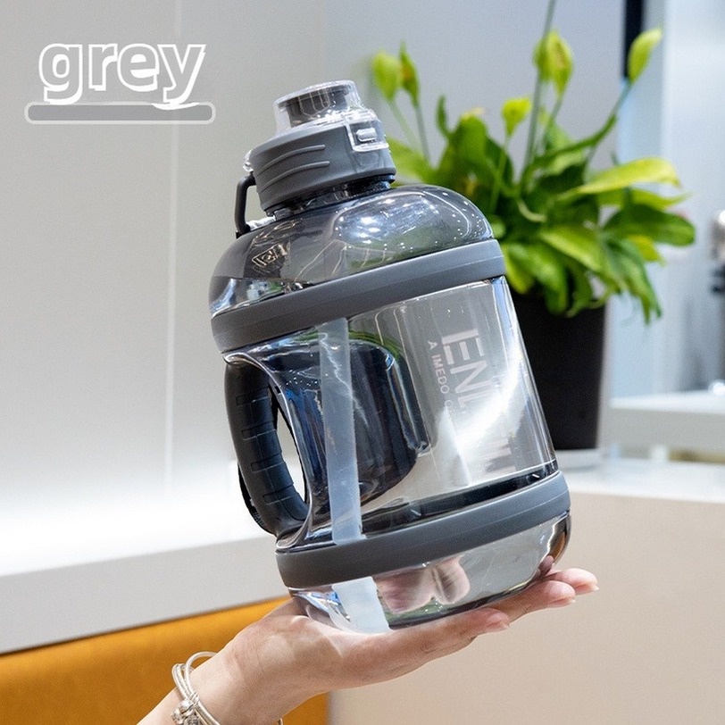 Bình đựng nước thể thao dung tích lớn 2l chống rơi tiện dụng dành cho nam và nữ Bình Nước Thể Thao Dung Tích Lớn nước có tay cầm Gallon Không BPA Chống Rò Rỉ Tiện Lợi
