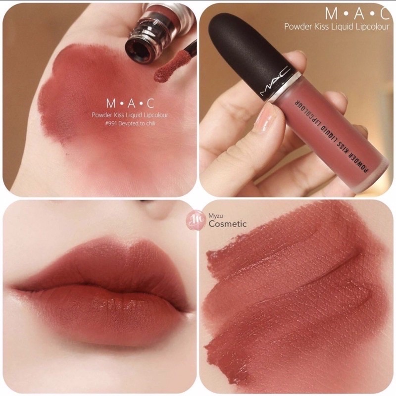 Son kem Mac Powder Kiss Liquid Colour