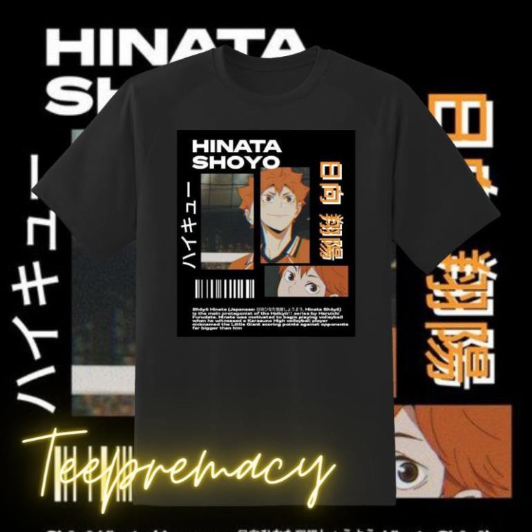 HOT Áo thun in hình Haikyuu - Hinata Shoyo độc đẹp giá TỐT