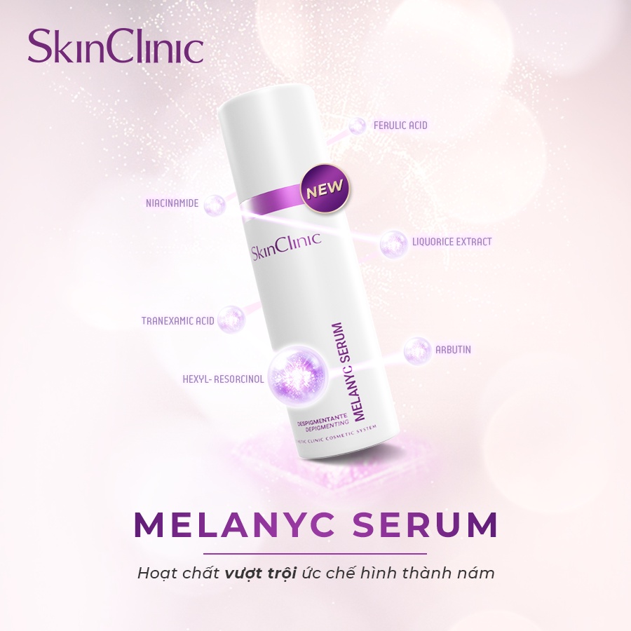 Tinh Chất Giảm Nám Chuyên Sâu Melanyc Serum - Skin Clinic - Bác Sĩ Da Liễu An