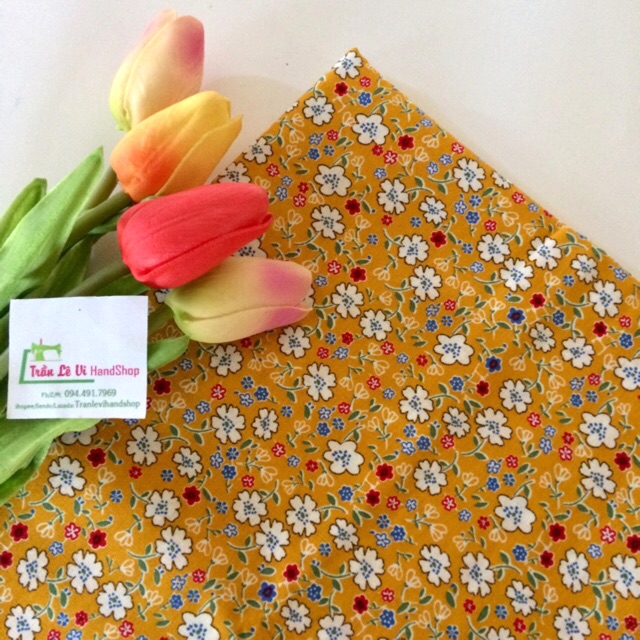 V252🌈 VẢI TWILL HOẠ TIẾT NHẬT BẢN MAY ĐỒ CHO TRẺ EM, DOLL, OBITSU, DIY, DECOR, HANDMADE, QUILTING, SCRUNCHIES