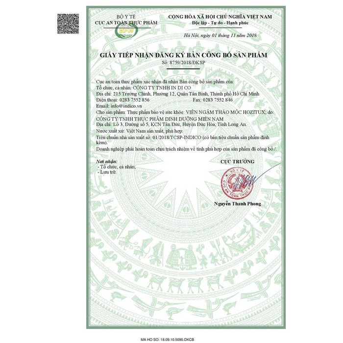 HOZITUX - Viên ngậm giảm ho - đau họng