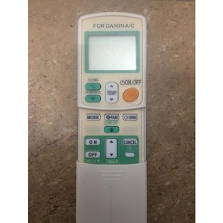 Khiển điều hoà DAIKIN 2 chiều - mẫu 1
