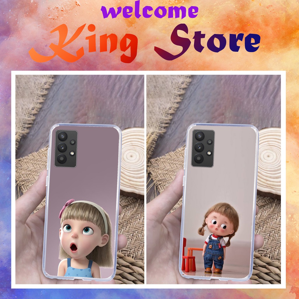 [ HÀNG VỀ ] Ốp lưng Samsung A32/A52/A72 - in hình Baby Girl siêu đẹp, bền, Giá siêu rẻ_KINGSTORE.HN_Ốp SS A32/A52/A72