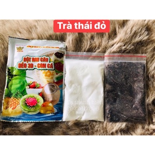 Sét trà thái đỏ 3 món
