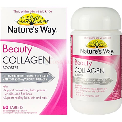 Viên uống Nature's Way Beauty Collagen Booster hỗ trợ làm đẹp
