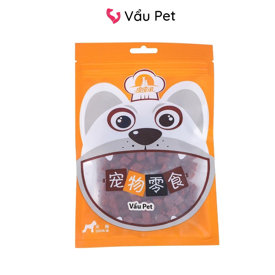 Đồ Ăn Cho Chó Bò Kobe Viên - Bánh Thưởng, Đồ Ăn Vặt Chó Vẩu Pet Shop