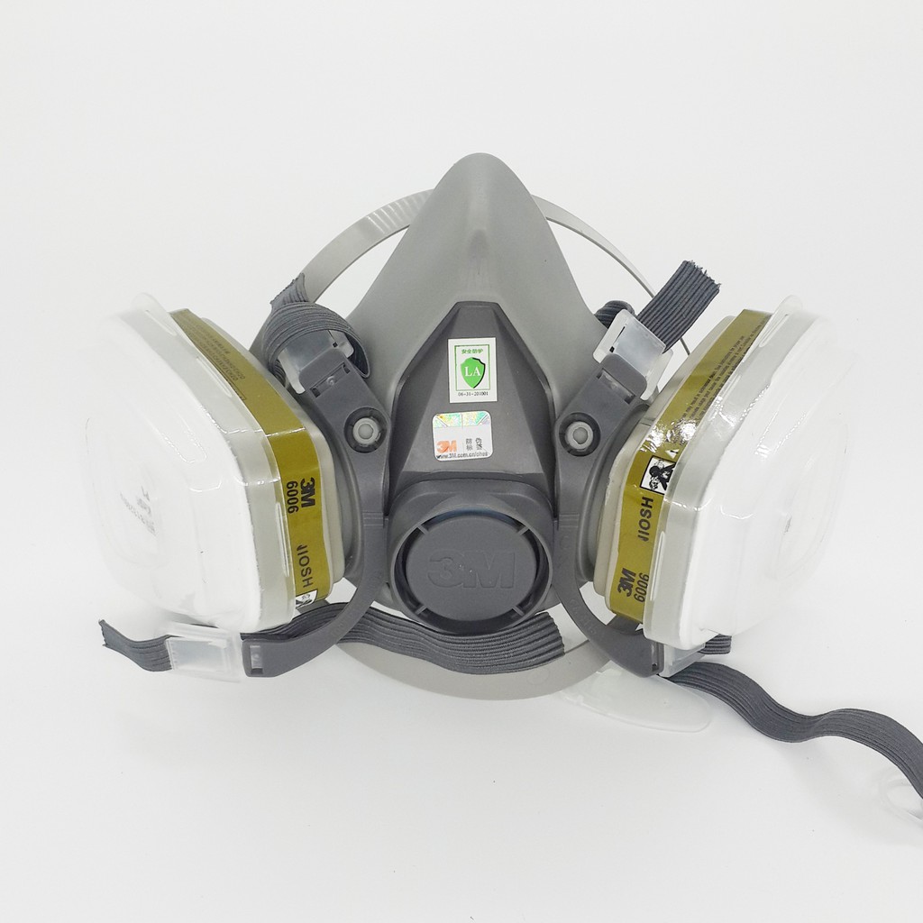 Bộ Mặt nạ phòng độc 3M 6200 kèm phin lọc 3M 6006