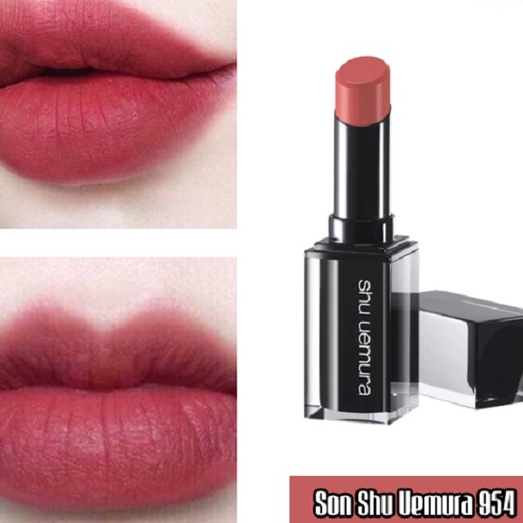 $ Son SHU UEMURA Màu 954 Vỏ Đen Màu Hồng Đất $ | BigBuy360 - bigbuy360.vn