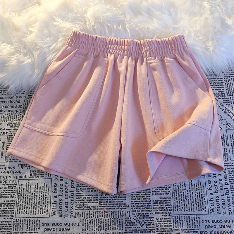 COZOKC COZOK Quần đùi thể thao COZOK ống rộng phong cách thời trang Hàn Quốc