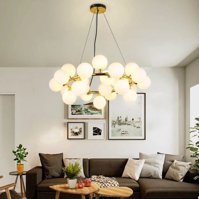 Đèn chùm MONSKY ELOS kiểu dáng hiện đại trang trí nội thất sang trọng [ẢNH THẬT 100%