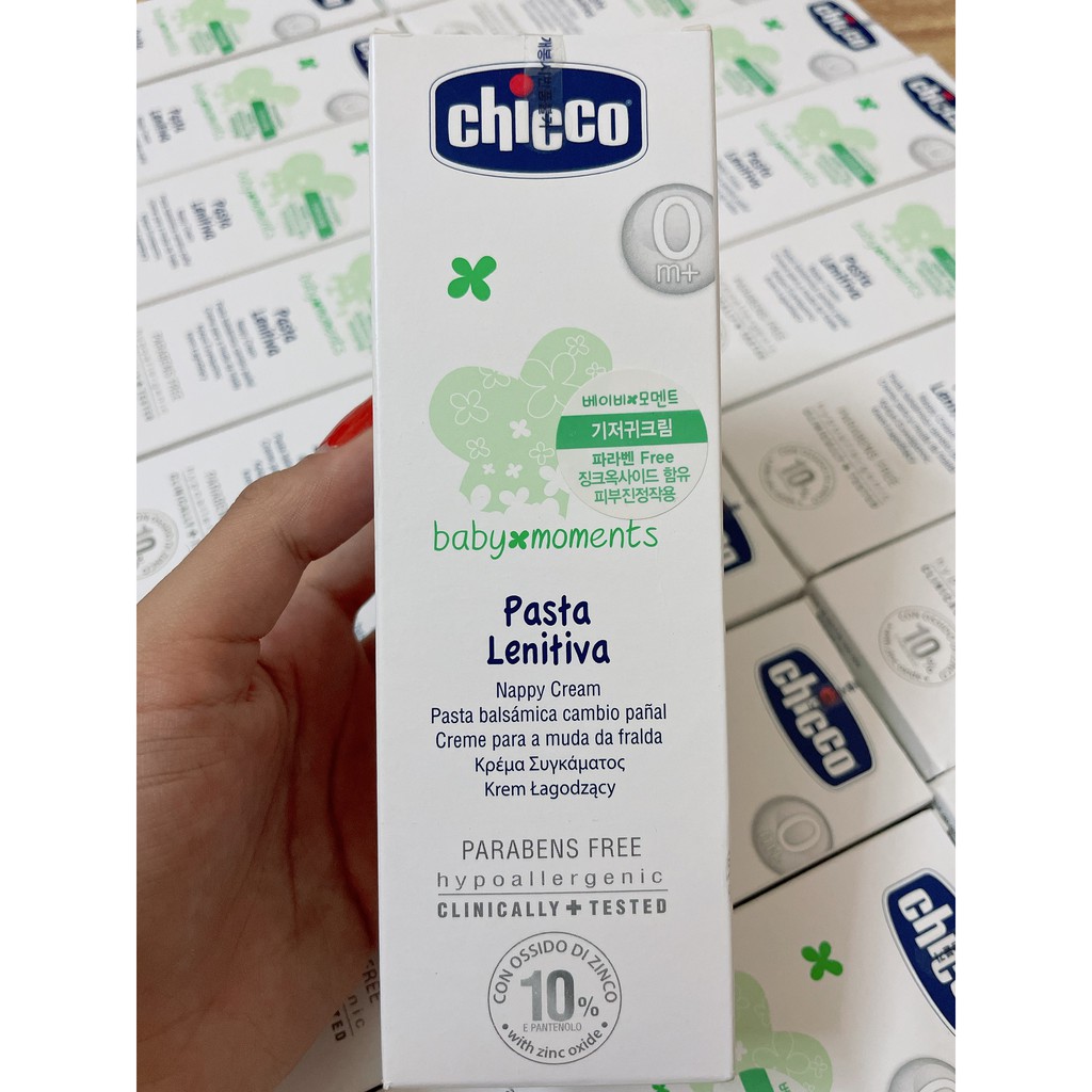 Kem hăm Chicco 3 tác động 100ml cho bé 0m+ (CHECK DATE XEM HÌNH CUỐI)