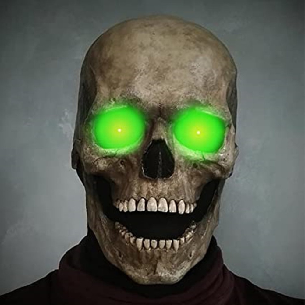 Mặt Nạ Đầu Lâu Có Thể Chuyển Động Cho halloween