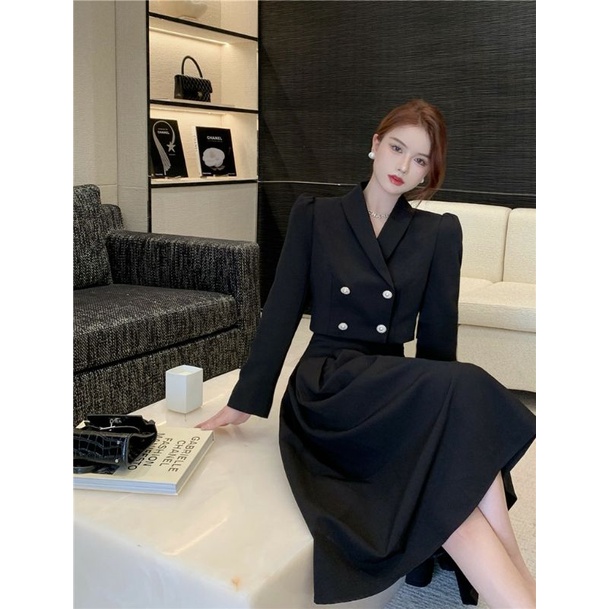 SET VEST ÁO + CHÂN VÁY XÒE DÀI