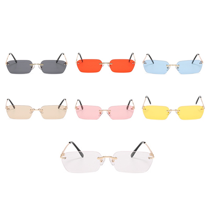 Kính Mát Thời Trang Kiểu Mới Nhất 2002 Không Viền Cắt Không Viền Cho Nam Và Nữ Sự Bảo Vệ