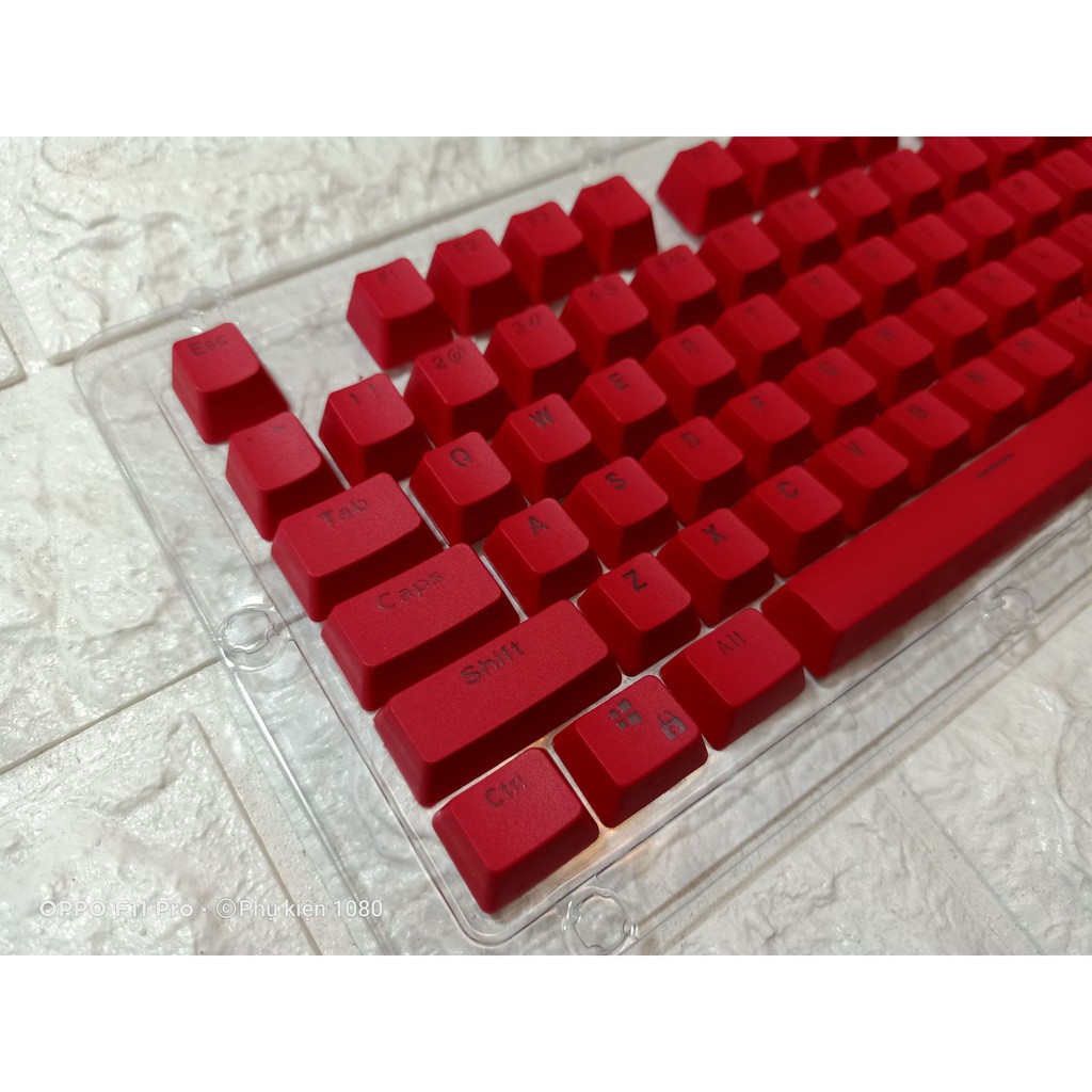 Bộ Keycap Xuyên LED 🎮FREESHIP🎮 104 phím (Chất liệu PBT / DoubleShot Xuyên LED /OEM Profile/ ANSI Layout )