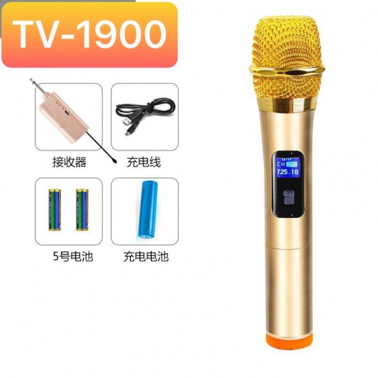 [FREESHIP] BỘ MIC KHÔNG DÂY HUANGSHI TV-2000, TV-2200, TV-1900 CỰC HAY