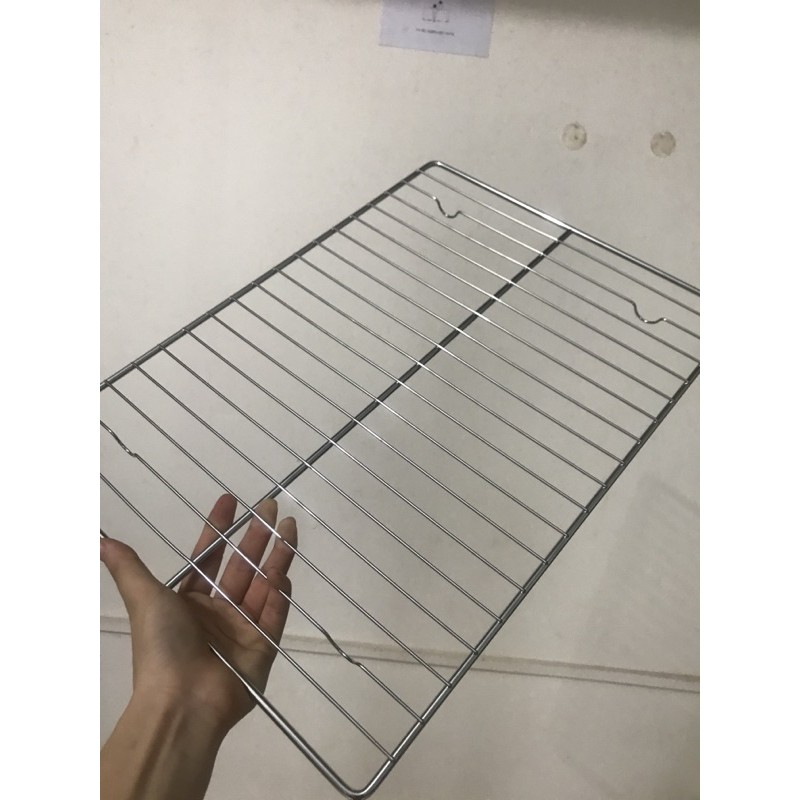 Rack/khay lỗ nướng bánh,hong bánh kích thước 44*32cm