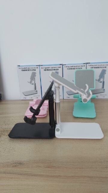 Giá đỡ điện thoại để bàn có gương