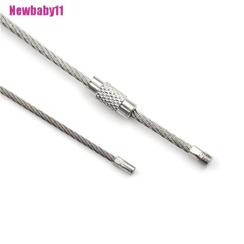 Bộ 10 Móc Khóa Bằng Thép Không Gỉ 10 / 15 /