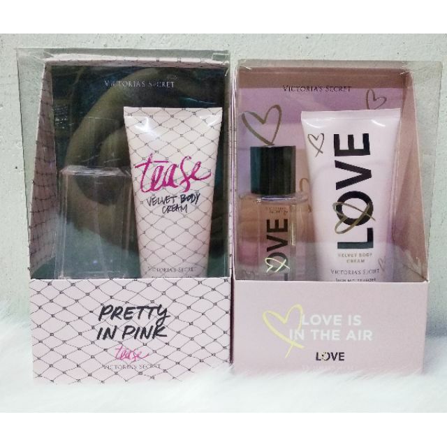 [Bill US] BỘ GIFTSET VICTORIA SECRET PERFUME&LOTION-Fragrance Mist and Lotion Gift
