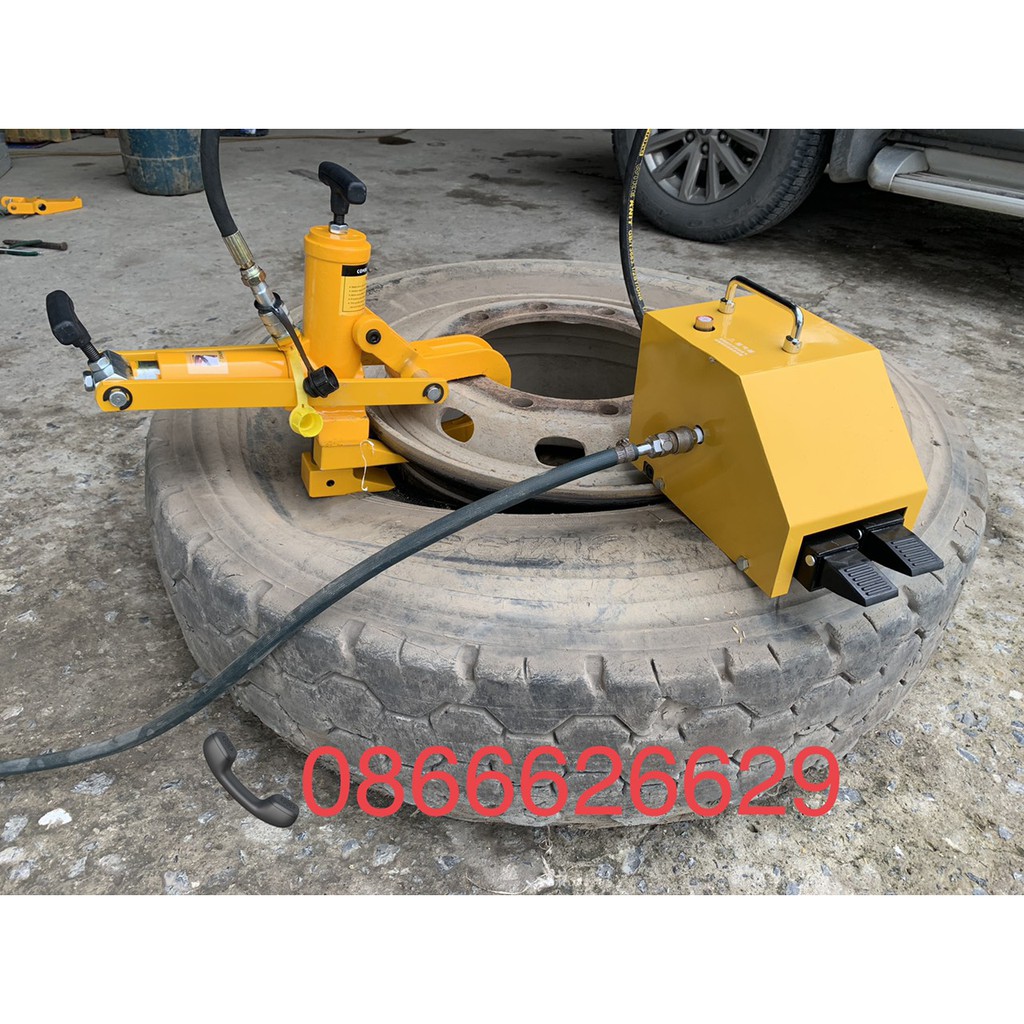 Máy sấn lốp, máy làm lốp xe tải lưu động