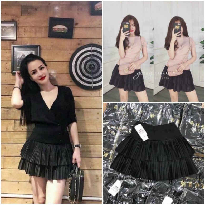 CHÂN VÁY DẬP LY 2 TẦNG ĐIỆU ĐÀ | BigBuy360 - bigbuy360.vn