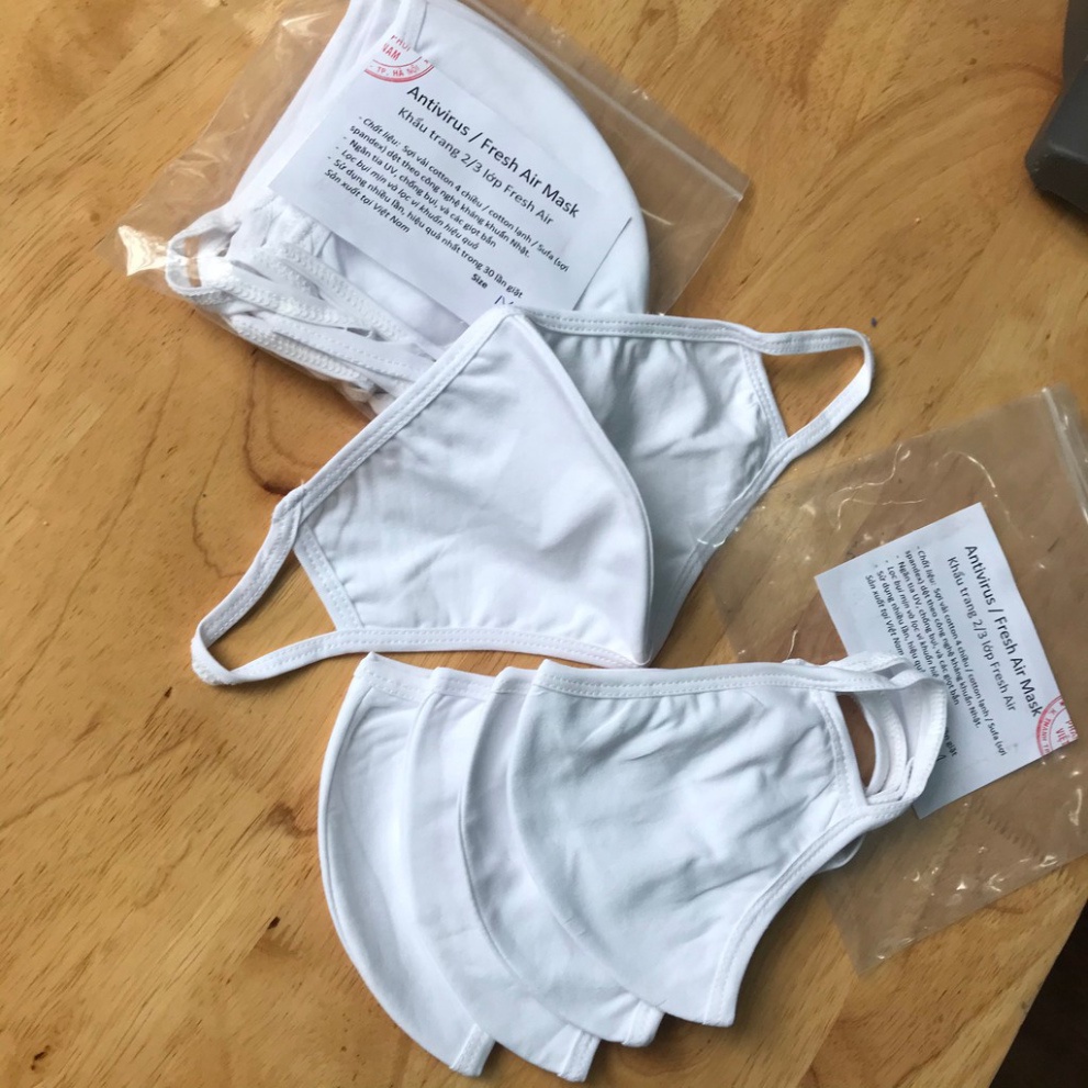 SET 3 CHIẾC KHẨU TRANG PITTA